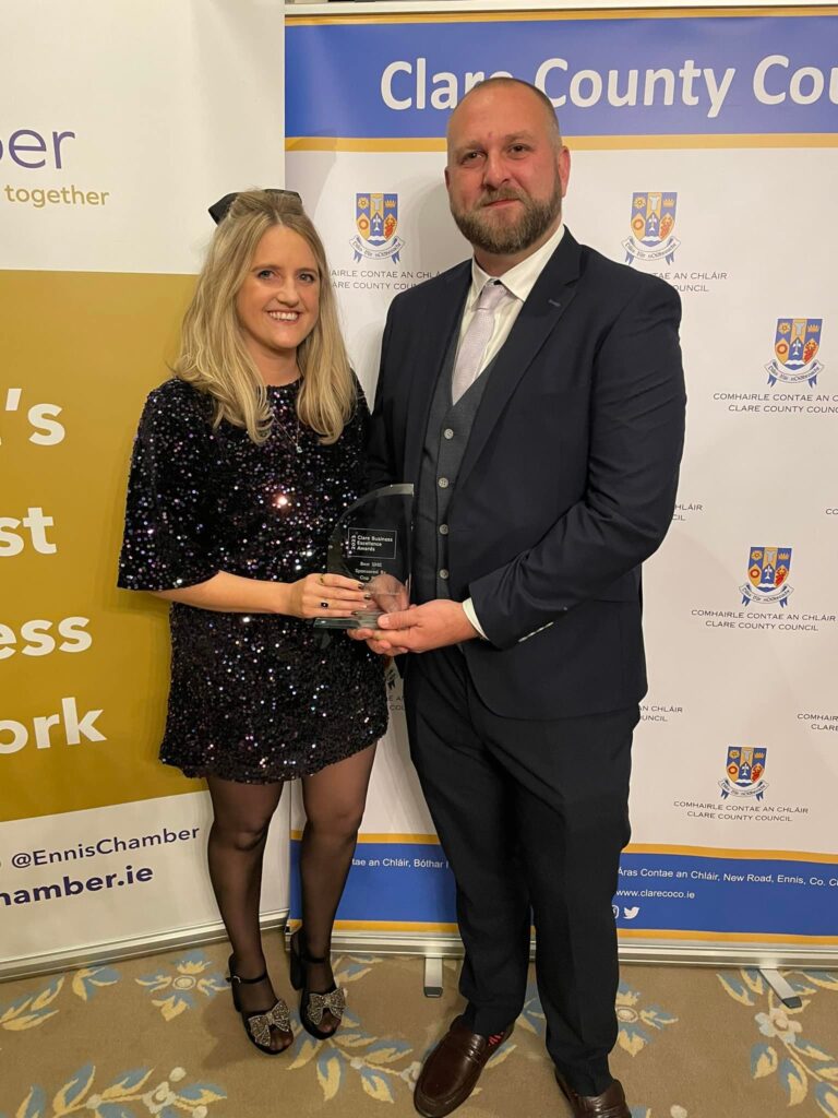 Clare Business Awards - Kevin and Mary